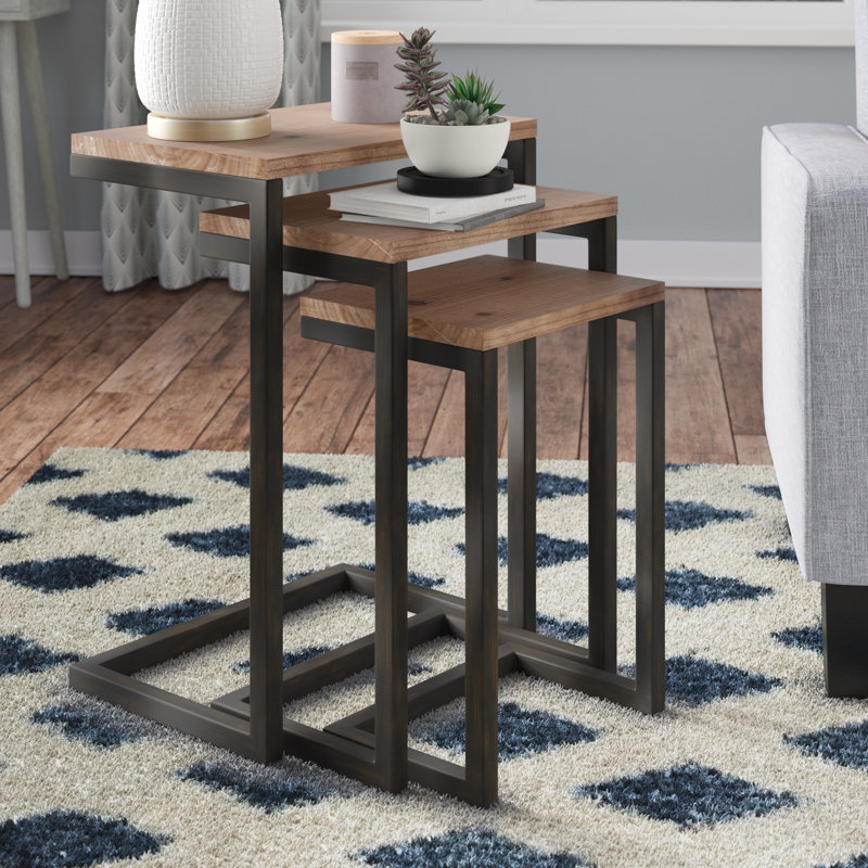 Cetus 3 Piece Nesting Tables & Reviews AllModern